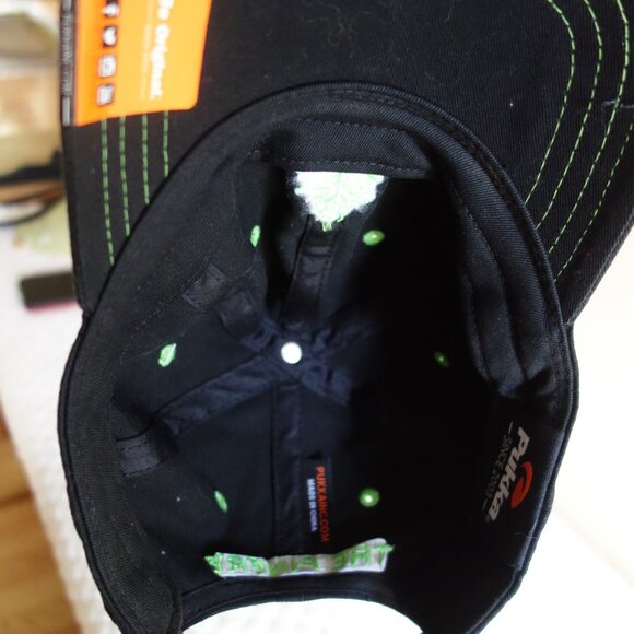 NWT THE PINERY Black Pine Tree Adjustable Buckle Pukka Baseball Cap – Small - Picture 7 of 7